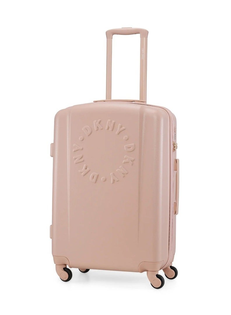 Dkny Promo INTL PR1 Hardside Luggage on Wheels for Unisex | Ultra Lightweight ABS on with Spinner Wheels 4 Color Pink