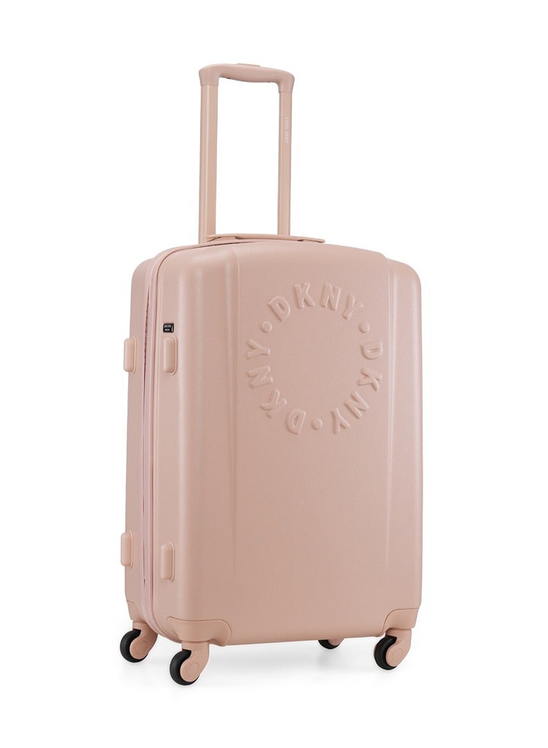Dkny Promo INTL PR1 Hardside Luggage on Wheels for Unisex | Ultra Lightweight ABS on with Spinner Wheels 4 Color Pink