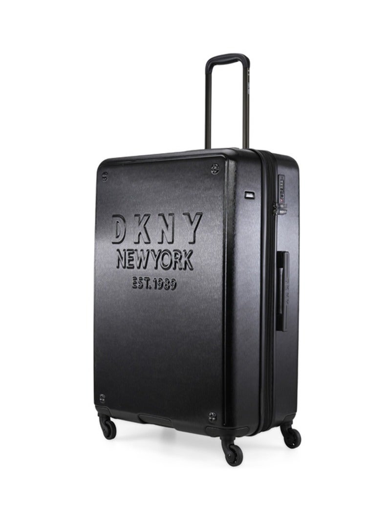 Dkny New Yorker Hardside Luggage on Wheels for Unisex | Ultra Lightweight ABS on with Spinner Wheels 4 Color Black