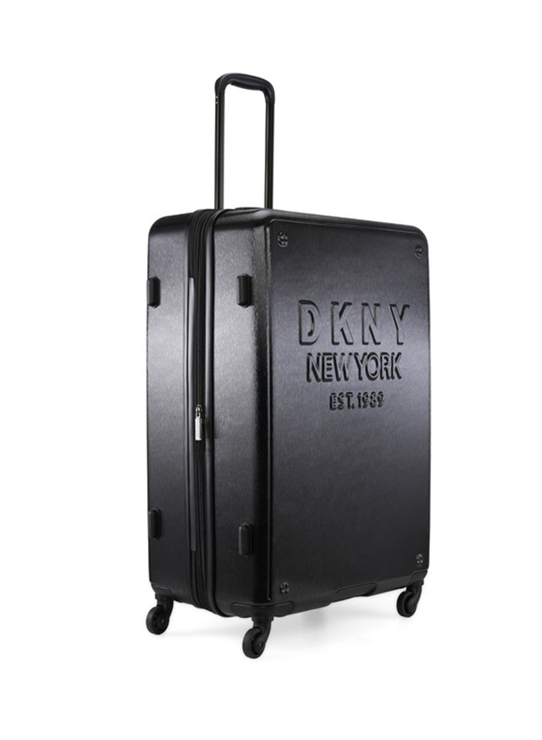 Dkny New Yorker Hardside Luggage on Wheels for Unisex | Ultra Lightweight ABS on with Spinner Wheels 4 Color Black