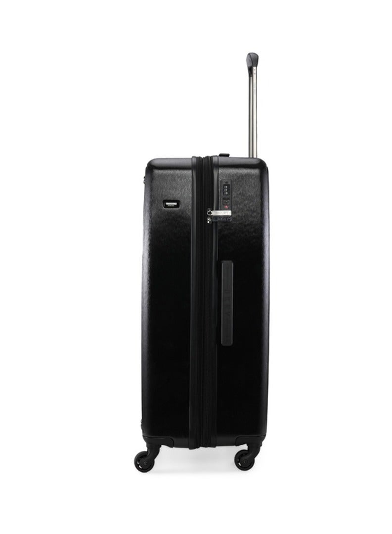 Dkny New Yorker Hardside Luggage on Wheels for Unisex | Ultra Lightweight ABS on with Spinner Wheels 4 Color Black