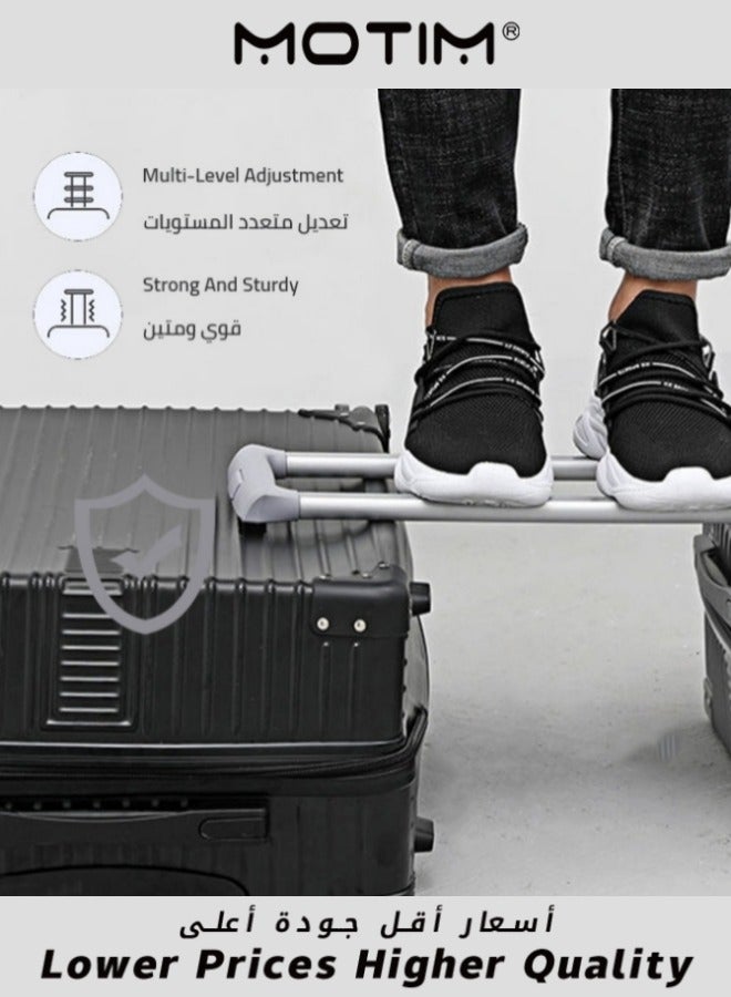 2PCS Boarding Carry-on Luggage Sets Expandable PP Hard Shell Clearance Luggage with Spinner Wheels TSA Lock and Hard Side Lightweight Durable Carry-on Suitcase Set for Long Distance Travel