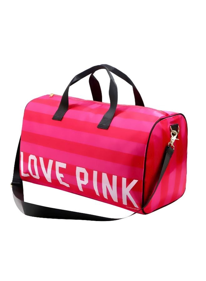 Polyester Duffle Bag Pink