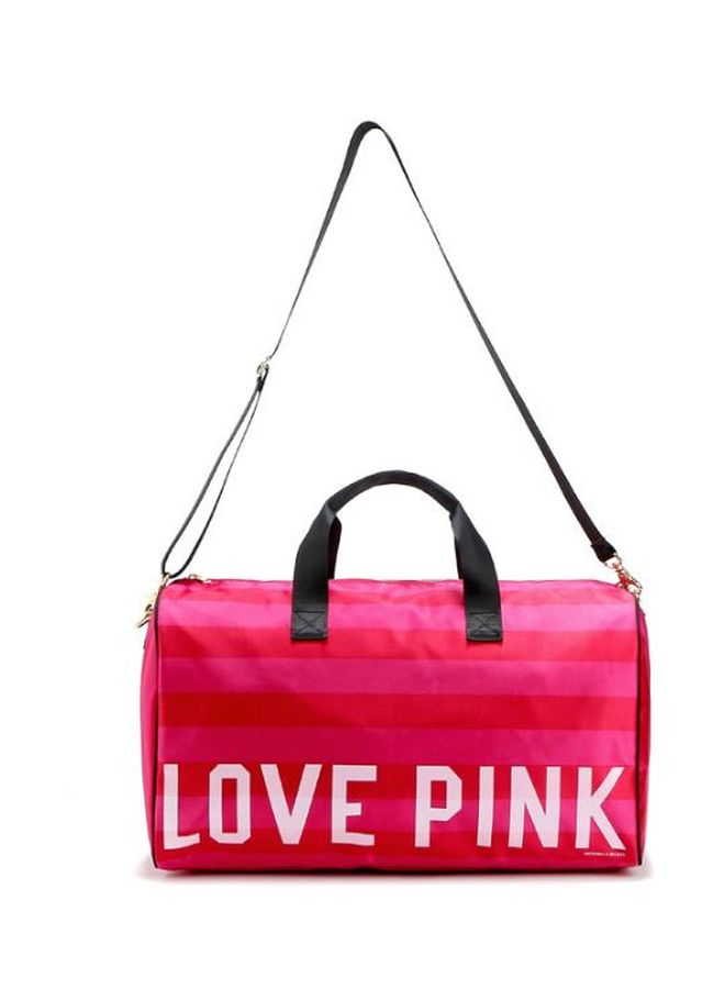 Polyester Duffle Bag Pink