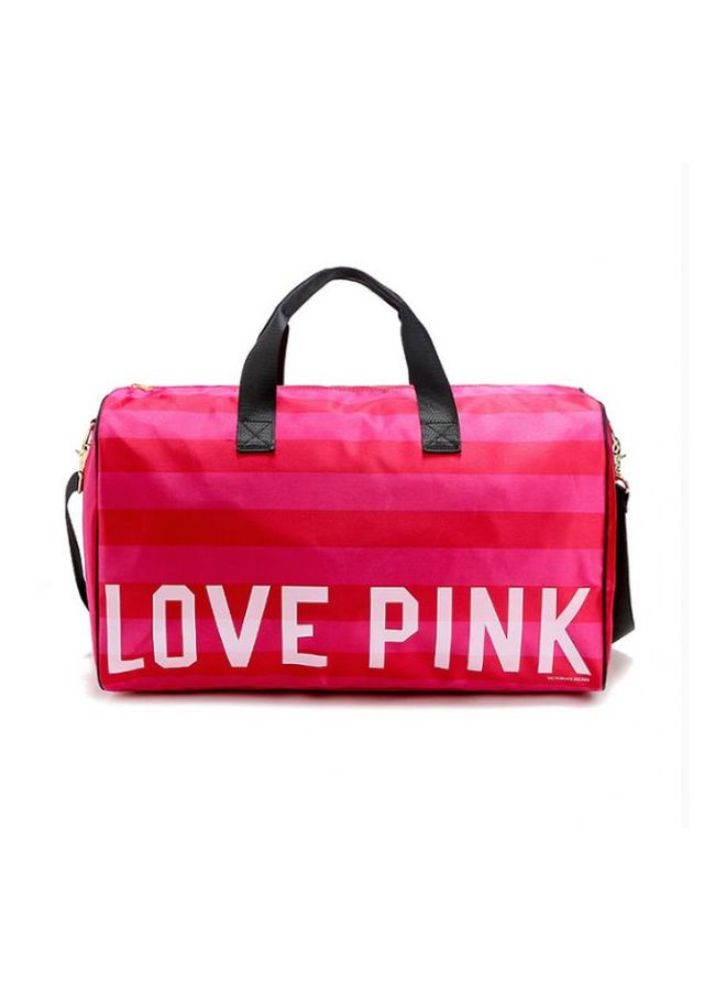 Polyester Duffle Bag Pink