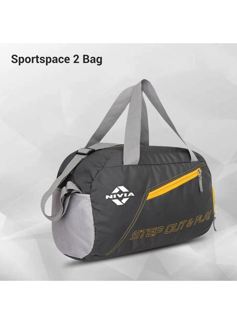 Sportspace-2.0 Duffle Bag for Men & Women (Senior)|Gym Bags with Adjustable Shoulder Strap|Fitness Bag