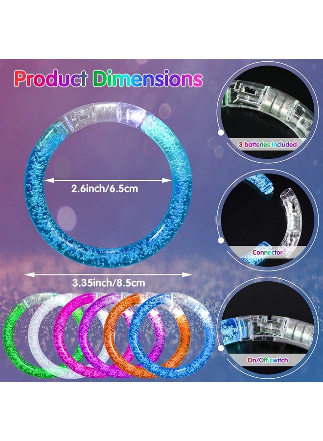 150 Pieces Glow Sticks Bracelets Glow In The Dark Bracelets 6 Colors Led Bracelets Flashing Light Up Bracelet Set Neon Party Favors For Rave Concerts Carnival Bachelorette Wedding Birthday Party