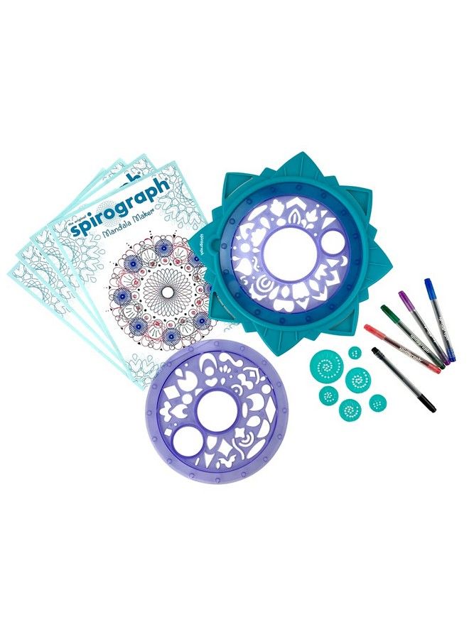 Mandala Maker The Easy Way To Make Countless Amazing Mandala Designs Design Mandala Art Ages 8+