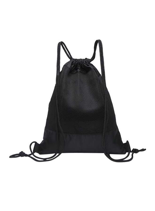 Outdoor Sport String Backpack Black