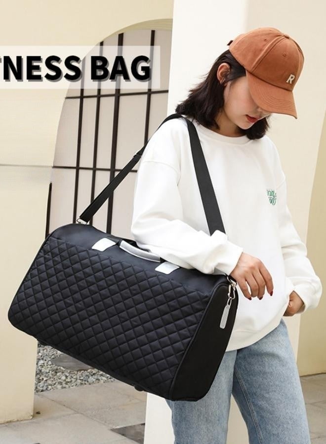 Unisex New Messenger Bag Portable Large Capacity Gym Bag, Men's and Women's Sports Training Shoulder Bag Travel Luggage Bag Tote Bags Duffle Bag Handbag Sports Bag