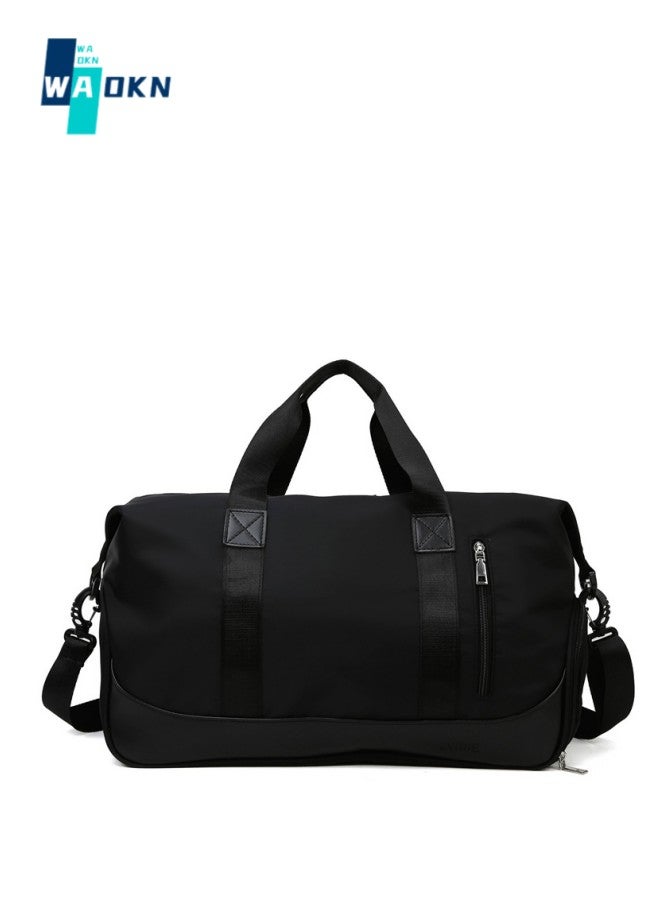 Duffle Bag Sports Fitness Travel Unisex Bag Dry and Wet Separation Pocket, Shoulder and Carry On Luggage Bag With Shoe Compartment Multi-function Training, Yoga, Luggage, Gym
