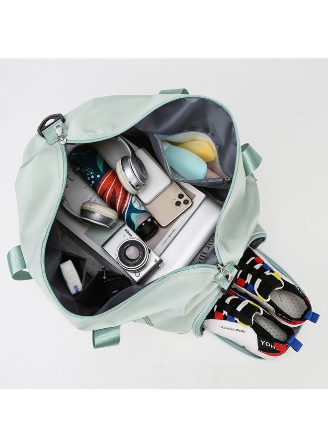 Duffle Bag Sports Fitness Travel Unisex Bag Dry and Wet Separation Pocket, Shoulder and Carry On Luggage Bag With Shoe Compartment Multi-function Training, Yoga, Luggage, Gym