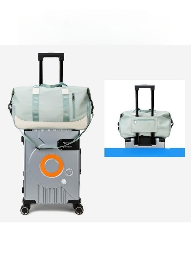 Duffle Bag Sports Fitness Travel Unisex Bag Dry and Wet Separation Pocket, Shoulder and Carry On Luggage Bag With Shoe Compartment Multi-function Training, Yoga, Luggage, Gym