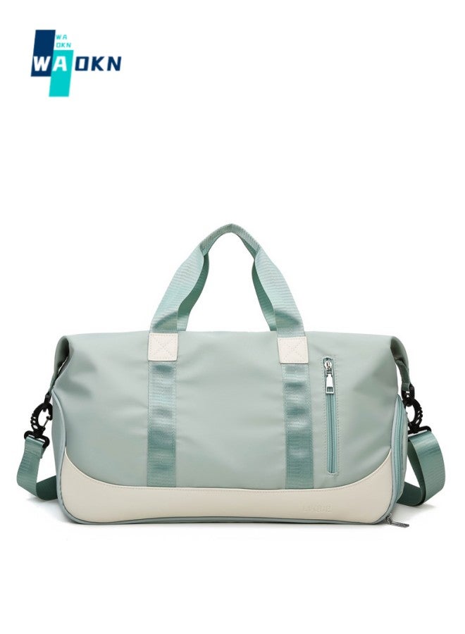 Duffle Bag Sports Fitness Travel Unisex Bag Dry and Wet Separation Pocket, Shoulder and Carry On Luggage Bag With Shoe Compartment Multi-function Training, Yoga, Luggage, Gym