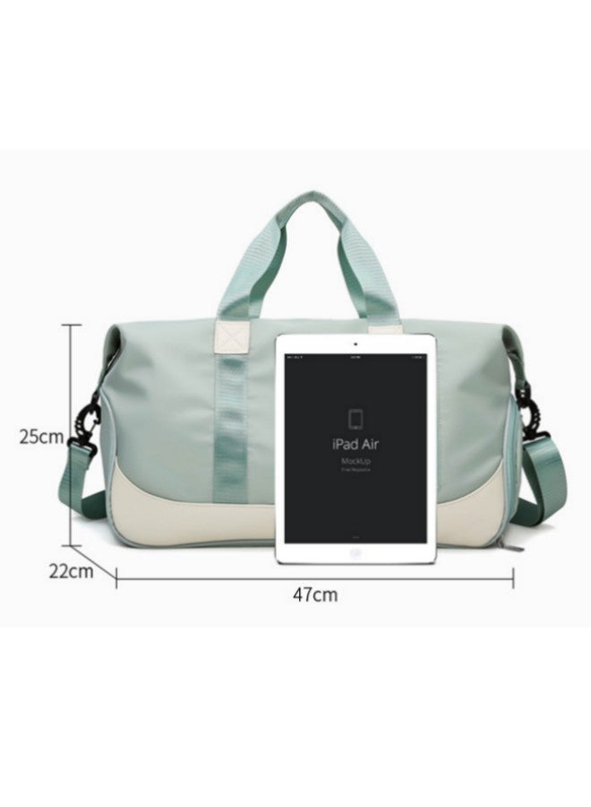 Duffle Bag Sports Fitness Travel Unisex Bag Dry and Wet Separation Pocket, Shoulder and Carry On Luggage Bag With Shoe Compartment Multi-function Training, Yoga, Luggage, Gym