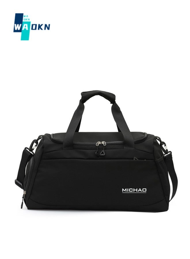 Unisex New Independent Shoe Warehouse Dry and Wet Separation Sports Yoga Fitness Bag Large-capacity Travel Bag Sports Training Business Trip Travel Shoulder Bag
