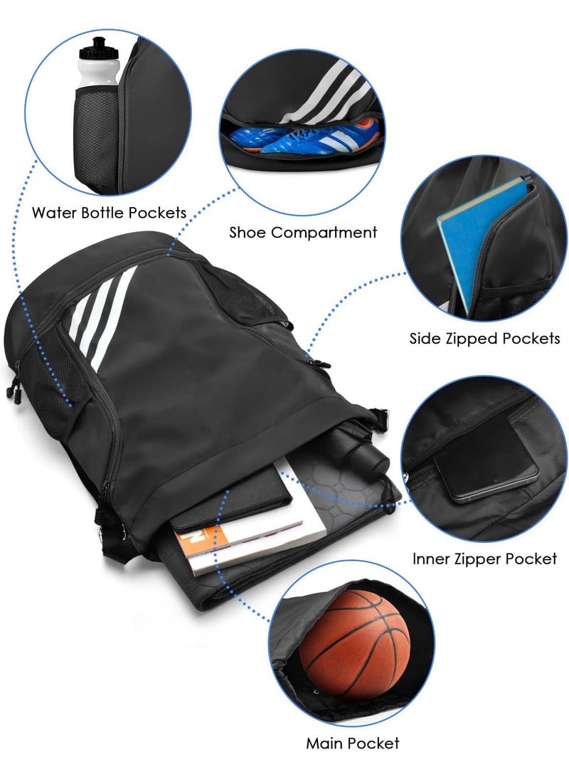 Waterproof Outdoor Lightweight Folding Travel Sports Fitness Bundle Pocket Drawstring Backpack