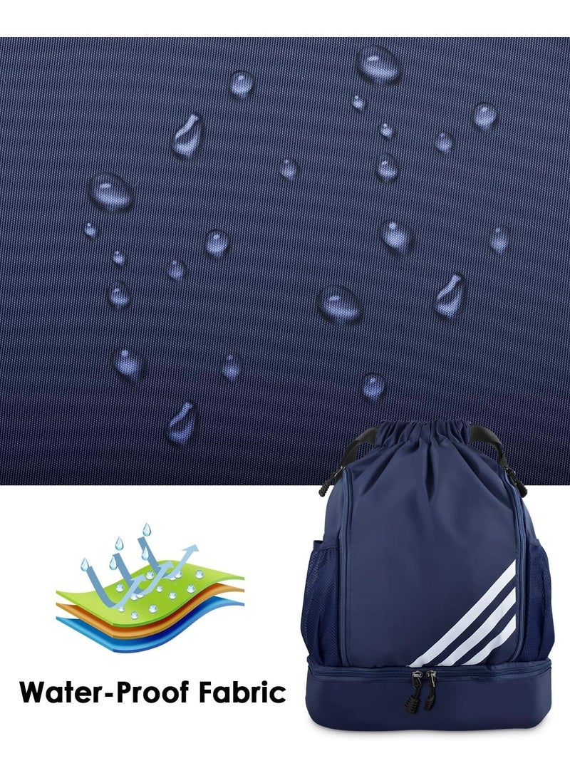 Waterproof Outdoor Lightweight Folding Travel Sports Fitness Bundle Pocket Drawstring Backpack