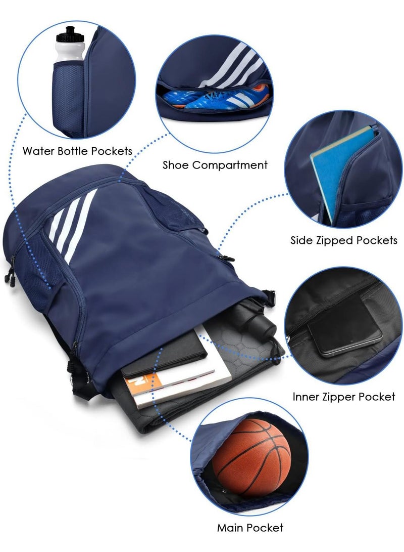 Waterproof Outdoor Lightweight Folding Travel Sports Fitness Bundle Pocket Drawstring Backpack