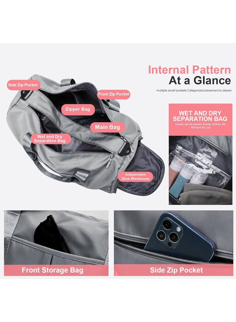 Large Capacity Short-distance Sports Storage Wet And Dry Gym Bag