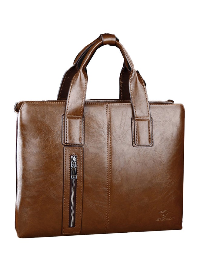 Vintage Business Briefcase Brown