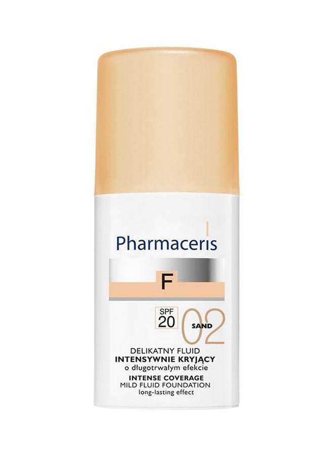 Intense Coverage Mild Liquid Foundation 02 Sand