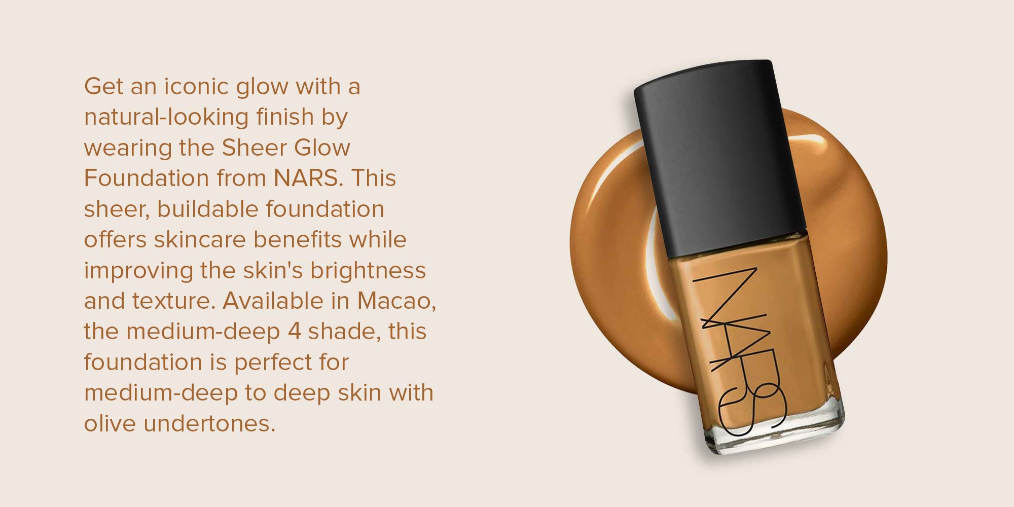 Sheer Glow Liquid Foundation Macao