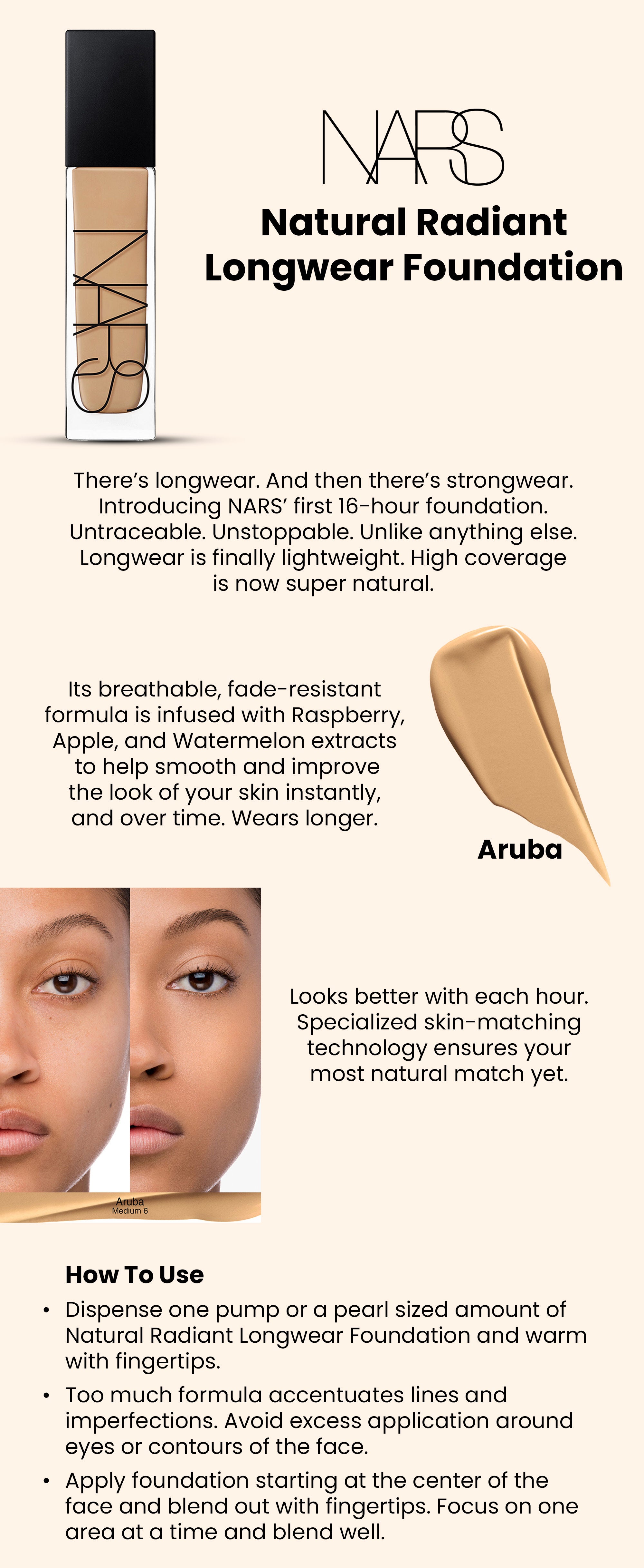 Natural Radiant Liquid Foundation Aruba Aruba