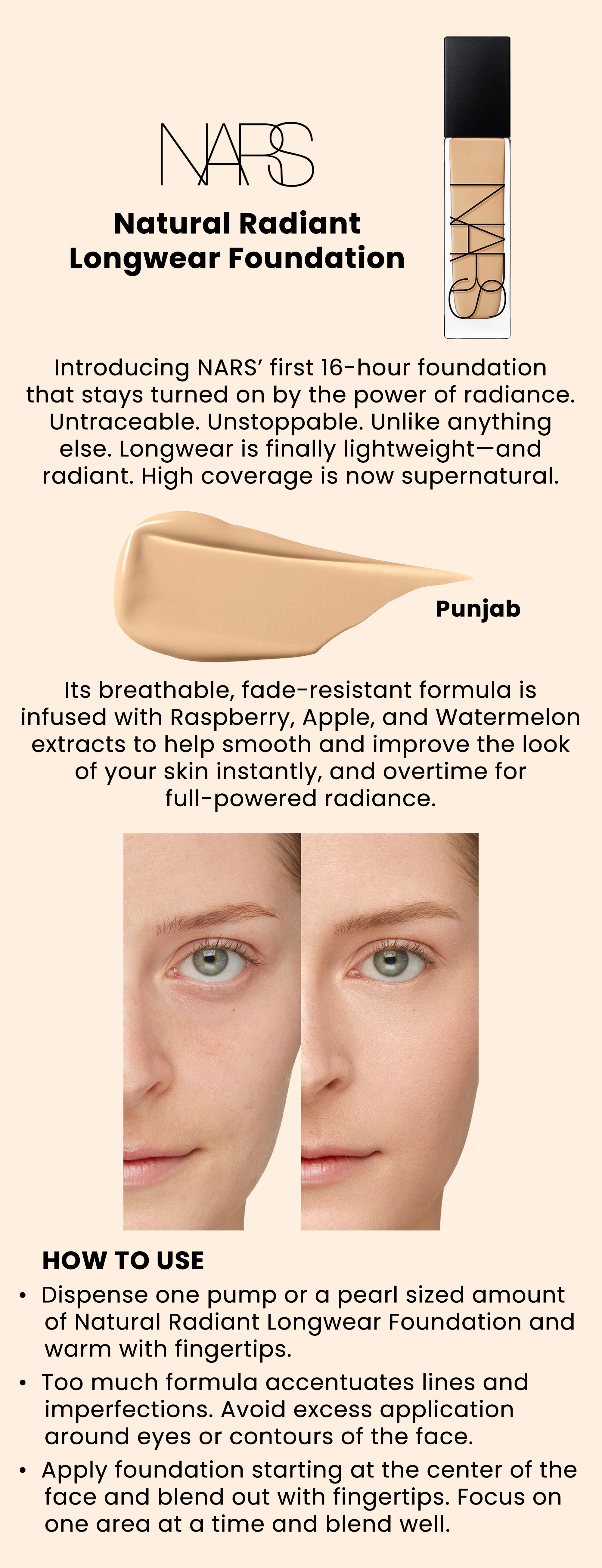 Natural Radiant Longwear Foundation Punjab