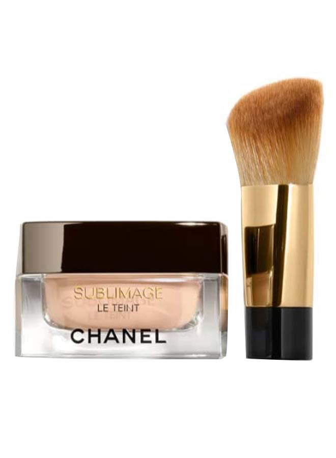 Sublimage Le Teint Ultimate Radiance Generating Cream Foundation With Brush 32 Beige Rose
