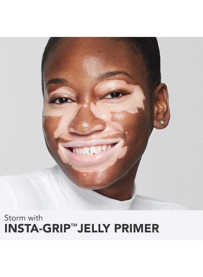 Insta-Grip Jelly Primer Face Makeup, Silicone-Free Face Primer for Dry Skin, Pore Minimizing with 24HR Wear, 1.0 Fl oz