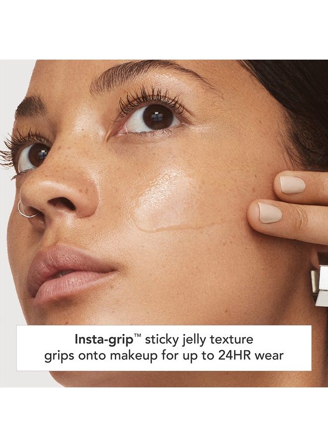 Insta-Grip Jelly Primer Face Makeup, Silicone-Free Face Primer for Dry Skin, Pore Minimizing with 24HR Wear, 1.0 Fl oz