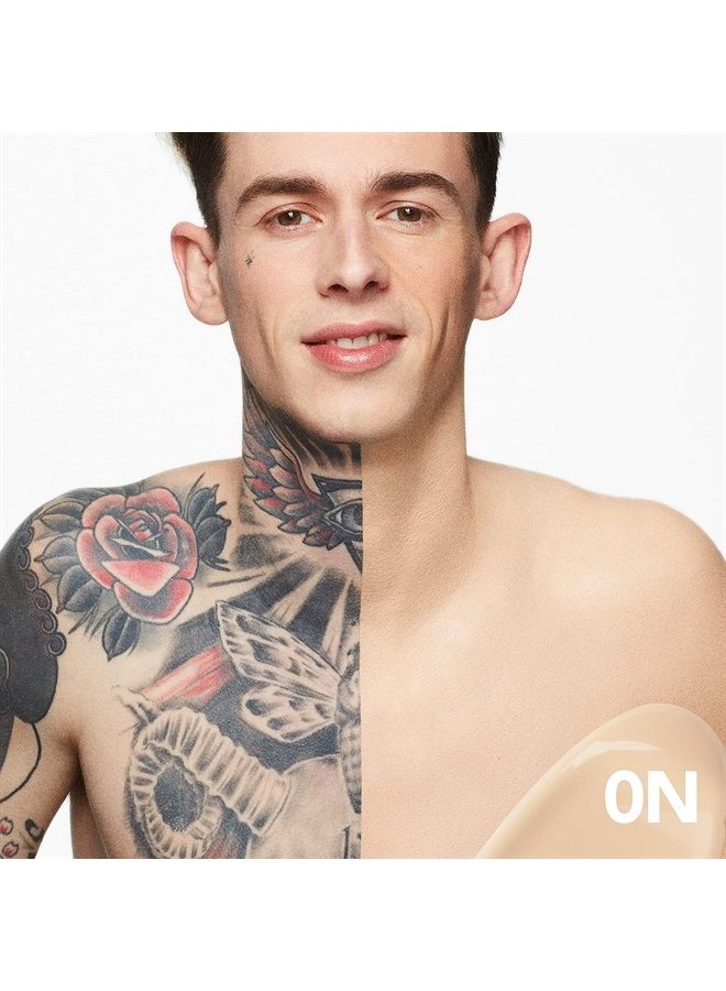 Leg and Body Makeup Foundation with SPF 25, 45N Medium Bronze, 3.4 Fl. Oz.