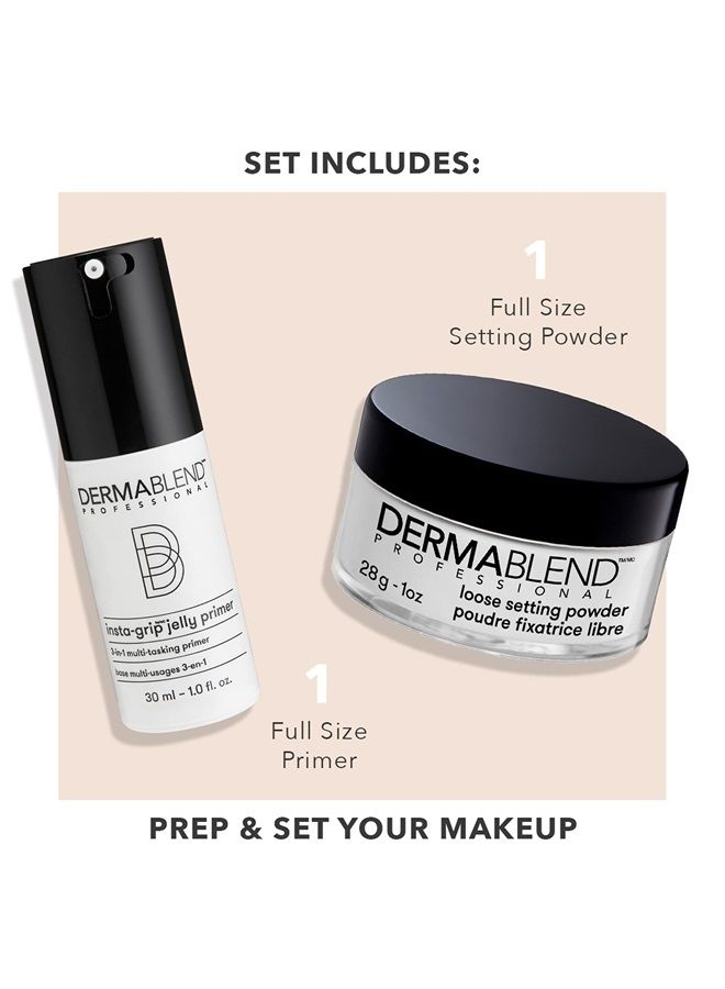 Loose Setting Powder, Face Powder Makeup & Finishing Powder, Mattifying Finish and Shine Control