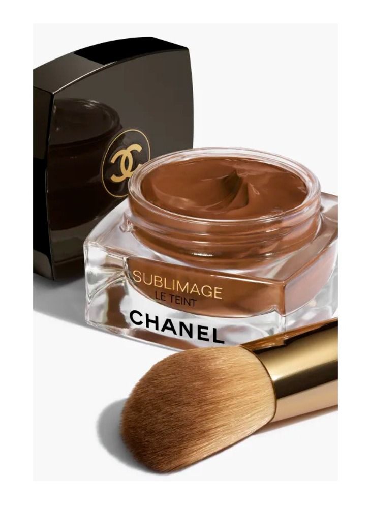 Sublimage Le Teint Cream Foundation With Brush_152 pink beige