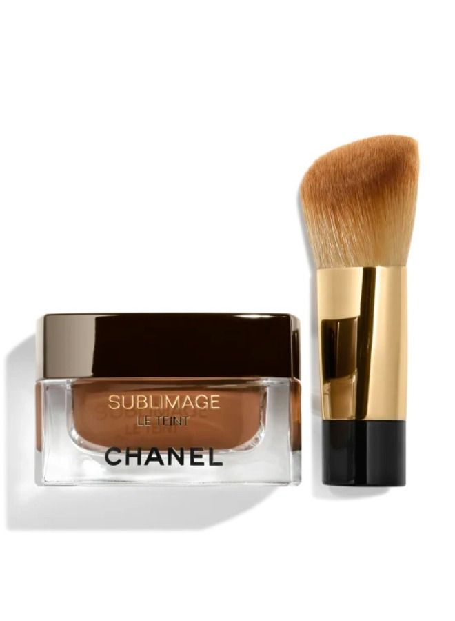 Sublimage Le Teint Cream Foundation With Brush_152 pink beige