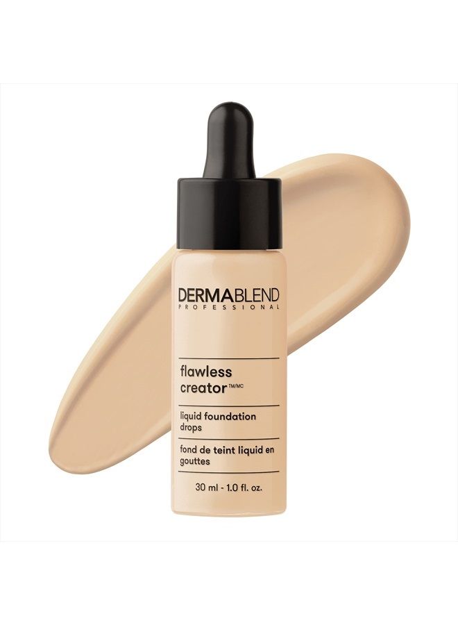 Flawless Creator Multi-Use Liquid Foundation Makeup, 15C- Shade, Full Coverage Foundation, 1 Fl Oz