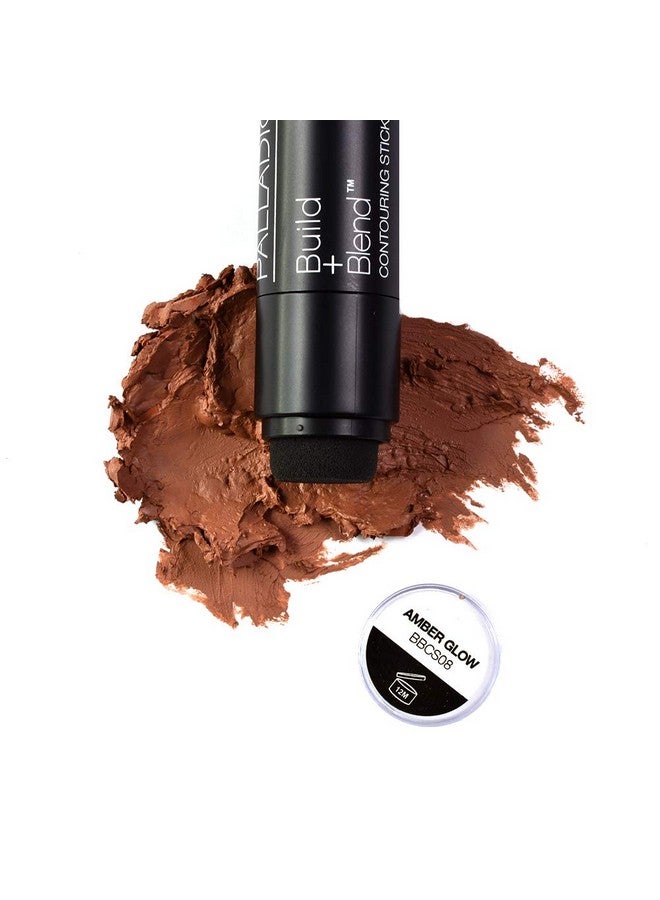 Contouring Makeup Stick Build + Blend Contour Stick Makeup, Face Makeup For Perfect Sculpting Look, 0.23 Ounce (Amber Glow)