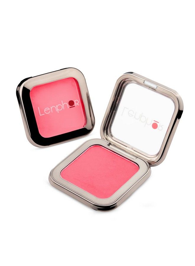 Cheekylicious Blush For Face Makeup Smudge Proof Matte Finish Long Lasting Blusher For Face Makeup ; Professional Makeup ; Highlighter For Face Makeup ; Daily Makeup ; Coral Rush 03