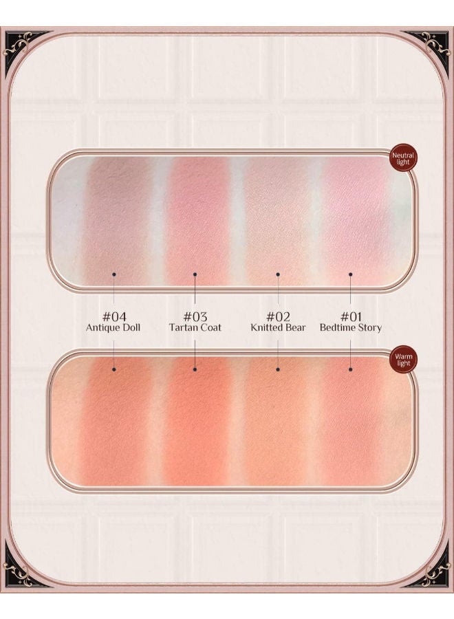 Chocolate Wonder-Shop Embossed Blush (04 Antique Doll)