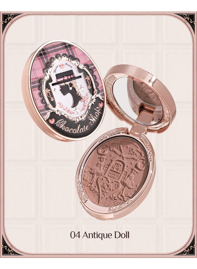 Chocolate Wonder-Shop Embossed Blush (04 Antique Doll)