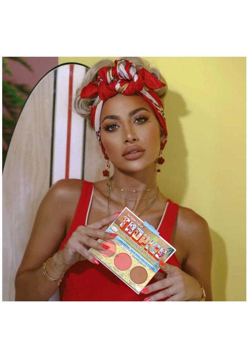 The Balm Tropics Powder Trio Palette