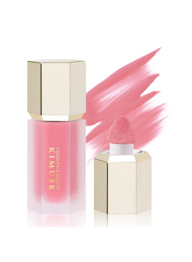 Soft Cream Blush Makeup Liquid Blush For Cheeks Weightless Long Wearing Smudge Proof Natural Looking Dewy Finish