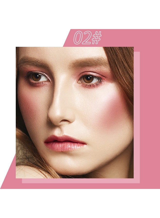 Liquid Cream Blush Soft Dewy Face Blush Natural Matte Finish Looking Long Lasting Cheek Tint Lightweight Blendable Feel Moisturizing Face Blush For Cheek Pink