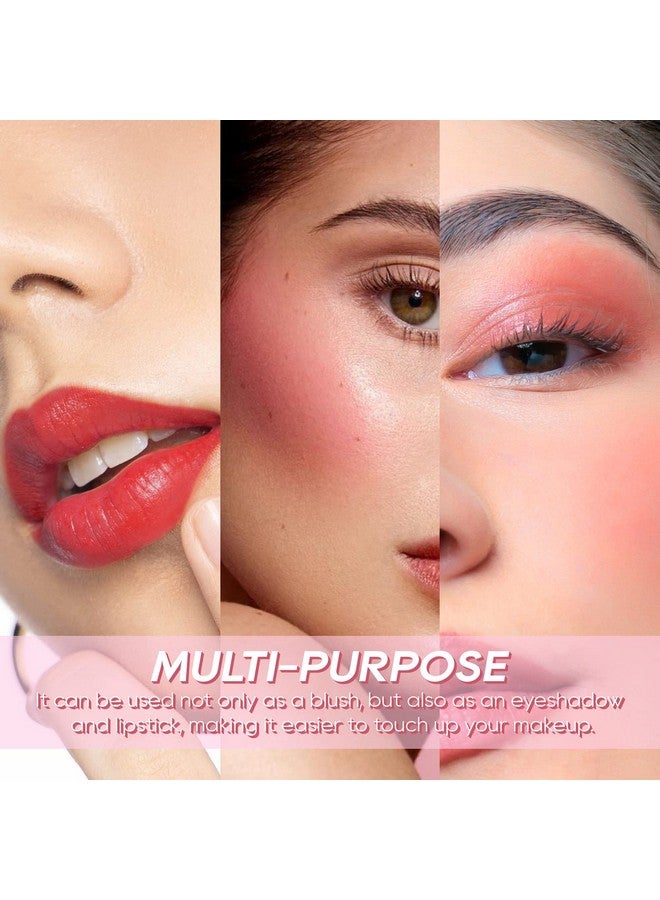 Liquid Blush, Natural Matte Finish Looking, Dewy Cheek Tint, Moisturizing Lightweight Blendable Feel, Soft Cream Face Blush, By Ownest Beautycool Pink