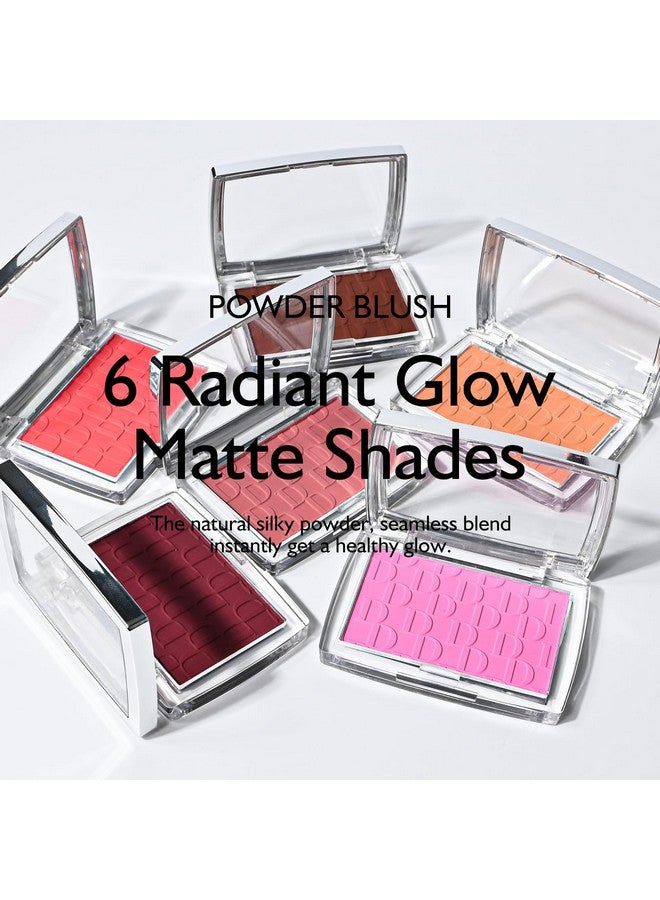 Powder Blush Radiant Glow Face Blusher Blendable Formula Lasting Moisturizing Ultra Fine Lightweight Texture Pink