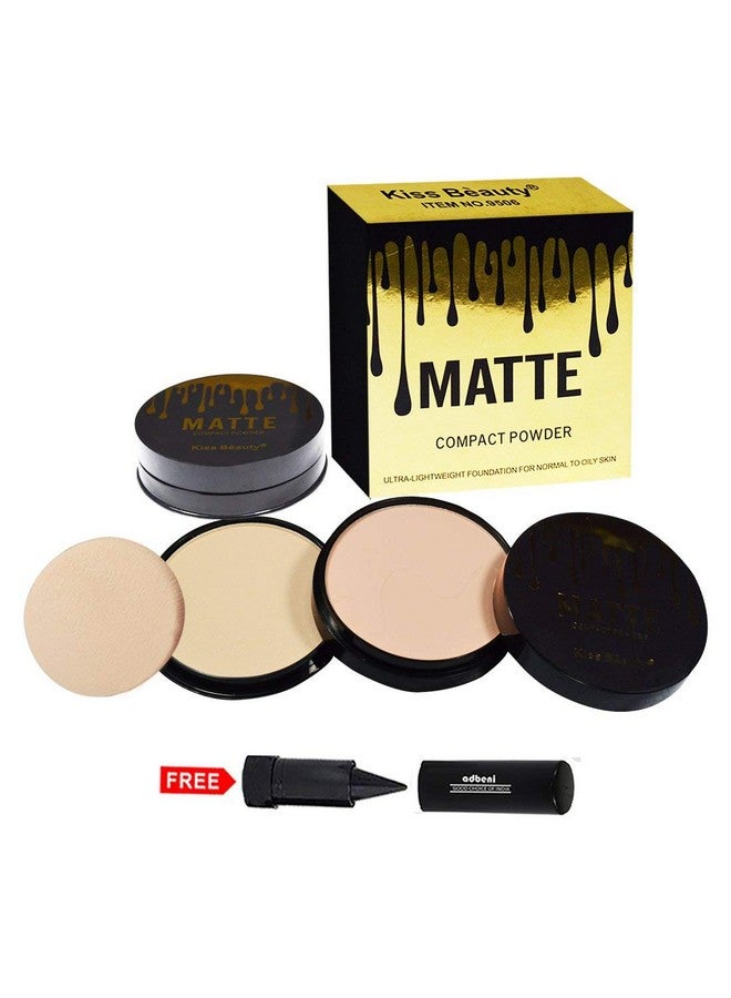 Matte Compact Powder 9505 02 With Free Kajal