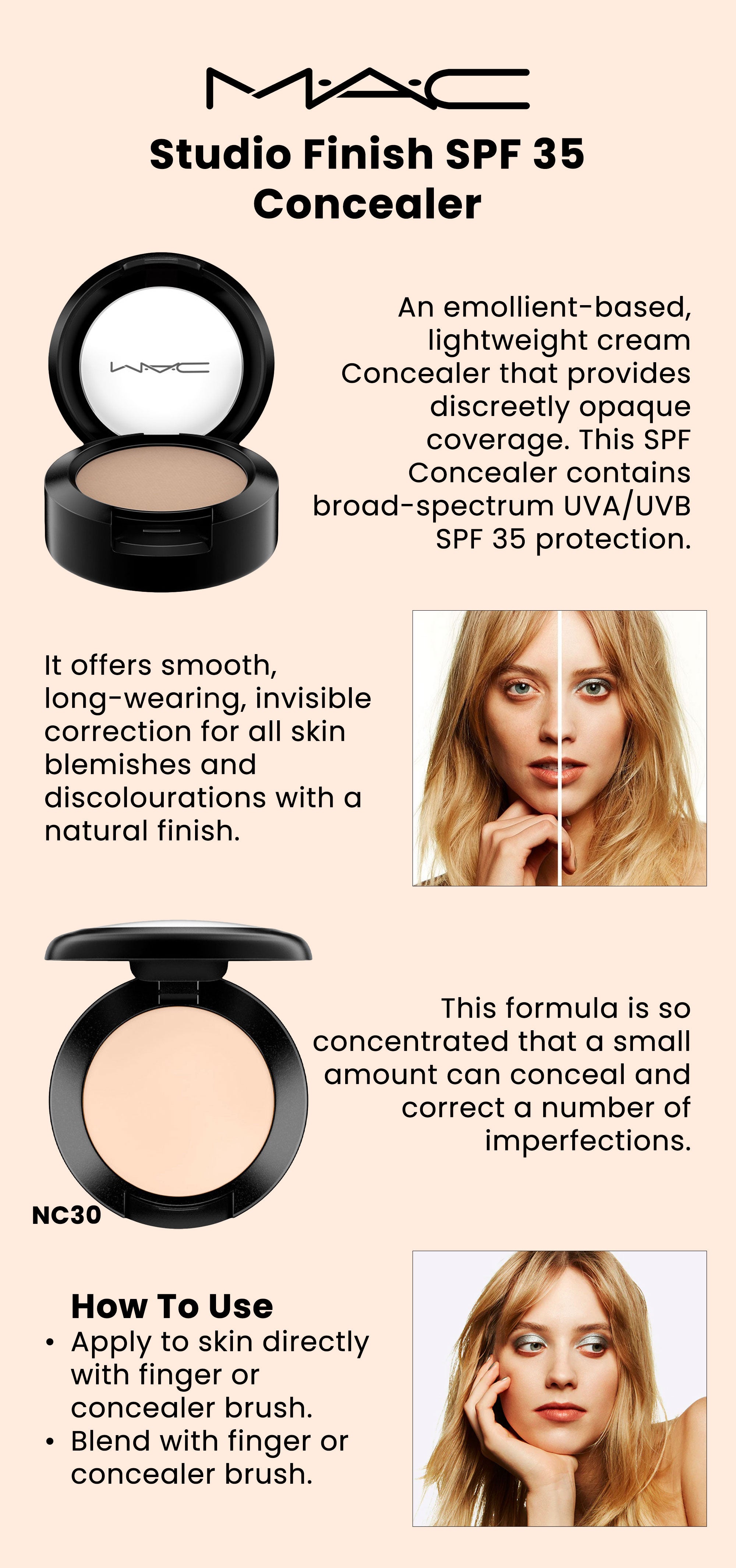 Studio Finish Concealer SPF35 NC30