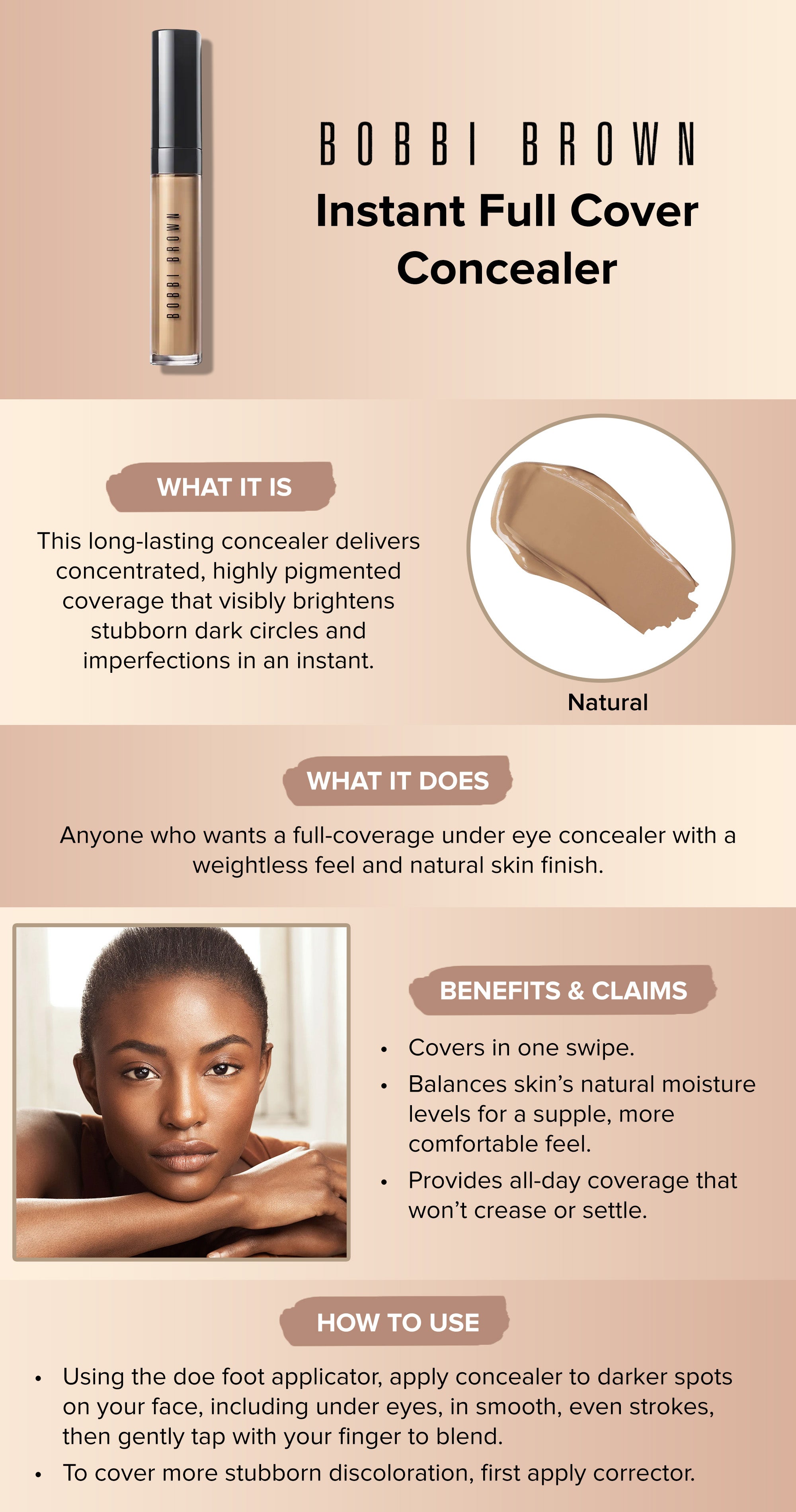 Instant Full Cover Concealer Natural