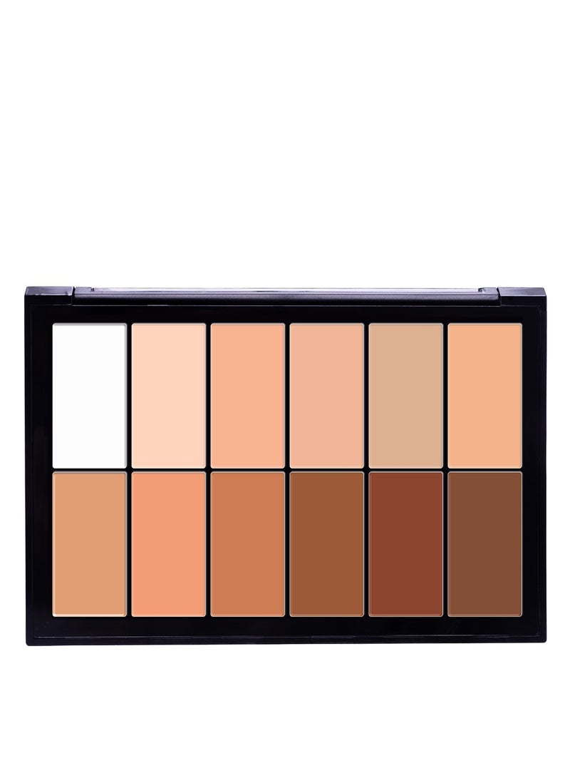 Future Makeup MULTIUSO 12 Color Contour Cream Palette – FU801